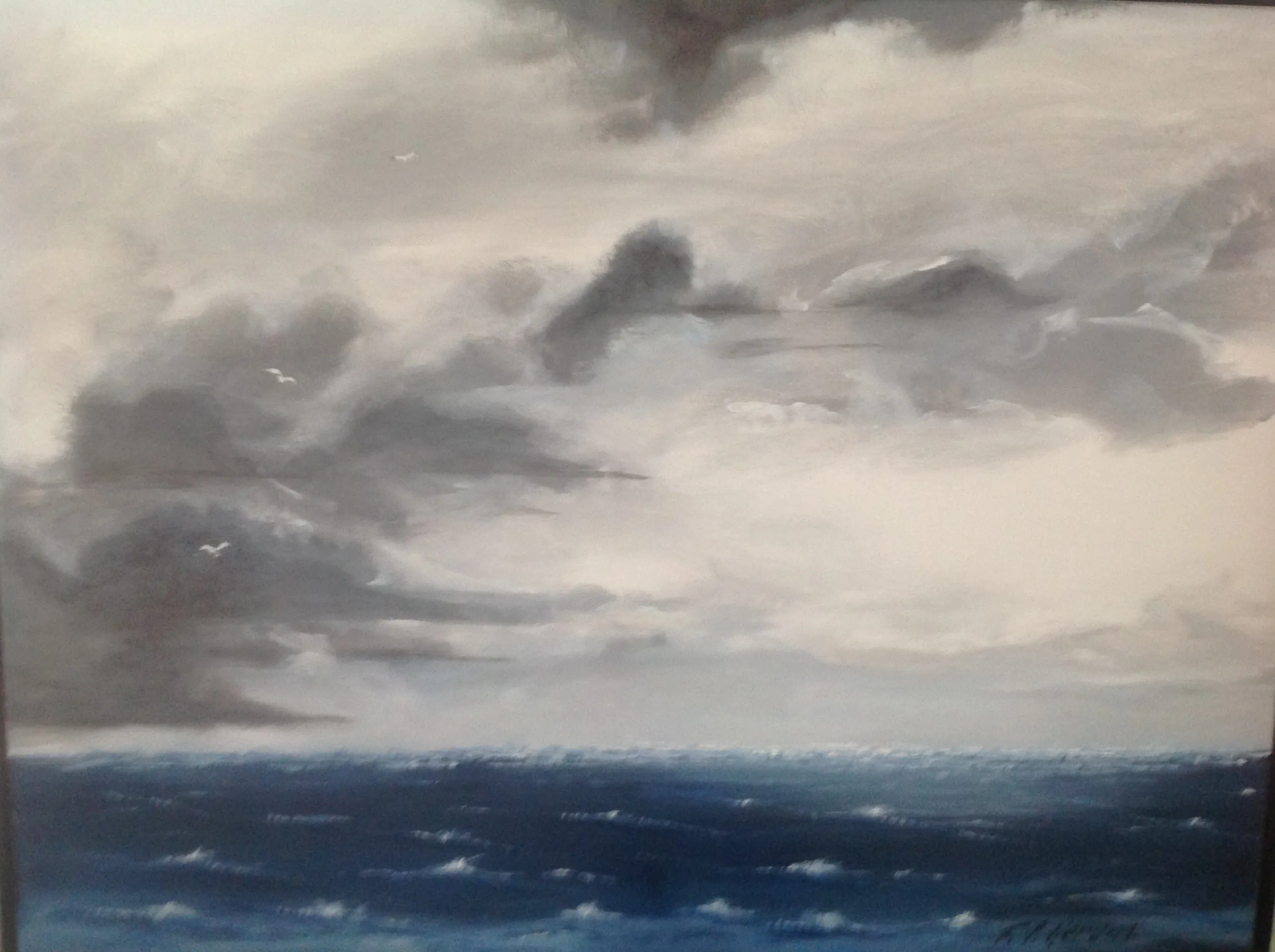Maleri nr 145 60 cm X 80 cm